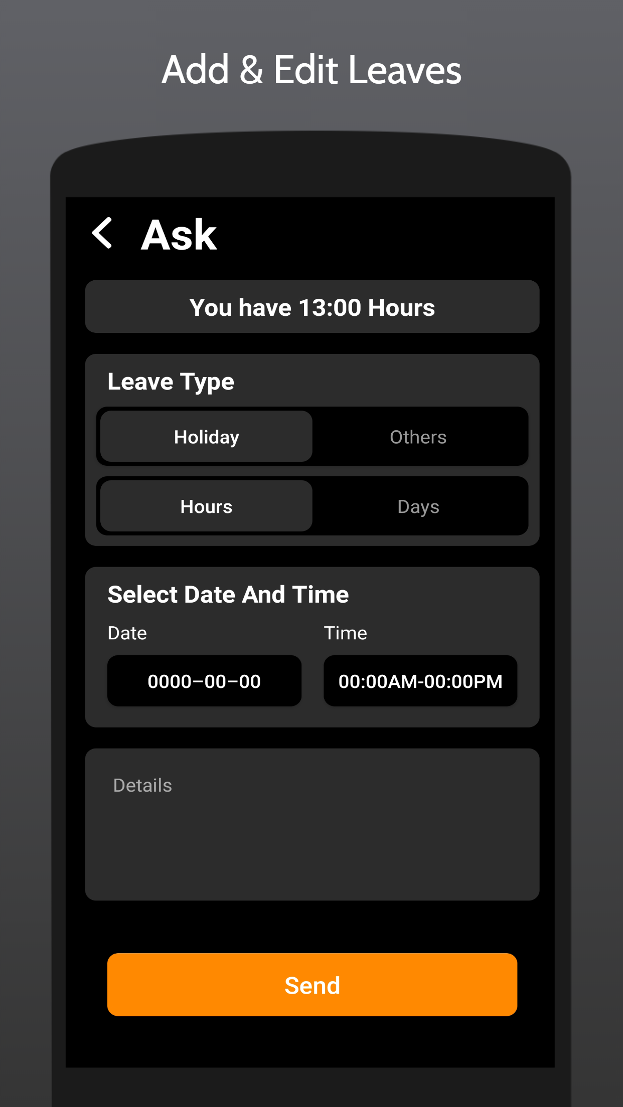 Ask A Leave screenshot 2